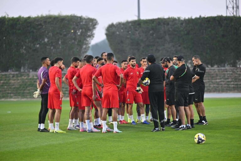 قبل مواجهة عمان في كأس العرب.. بنعبيد وبوغرين: جاهزون للفوز والتأهل