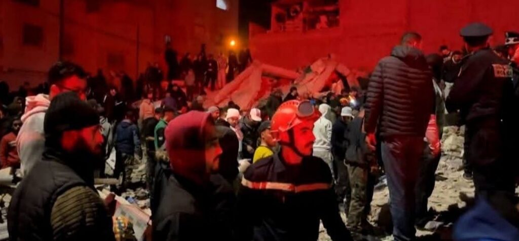 ارتفاع حصيلة قتلى انهيار بنايتين متجاورتين في فاس