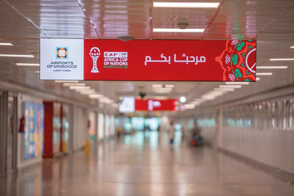 مطارات المغرب تنبض بأجواء كأس أمم إفريقيا 2025 مطارات المملكة