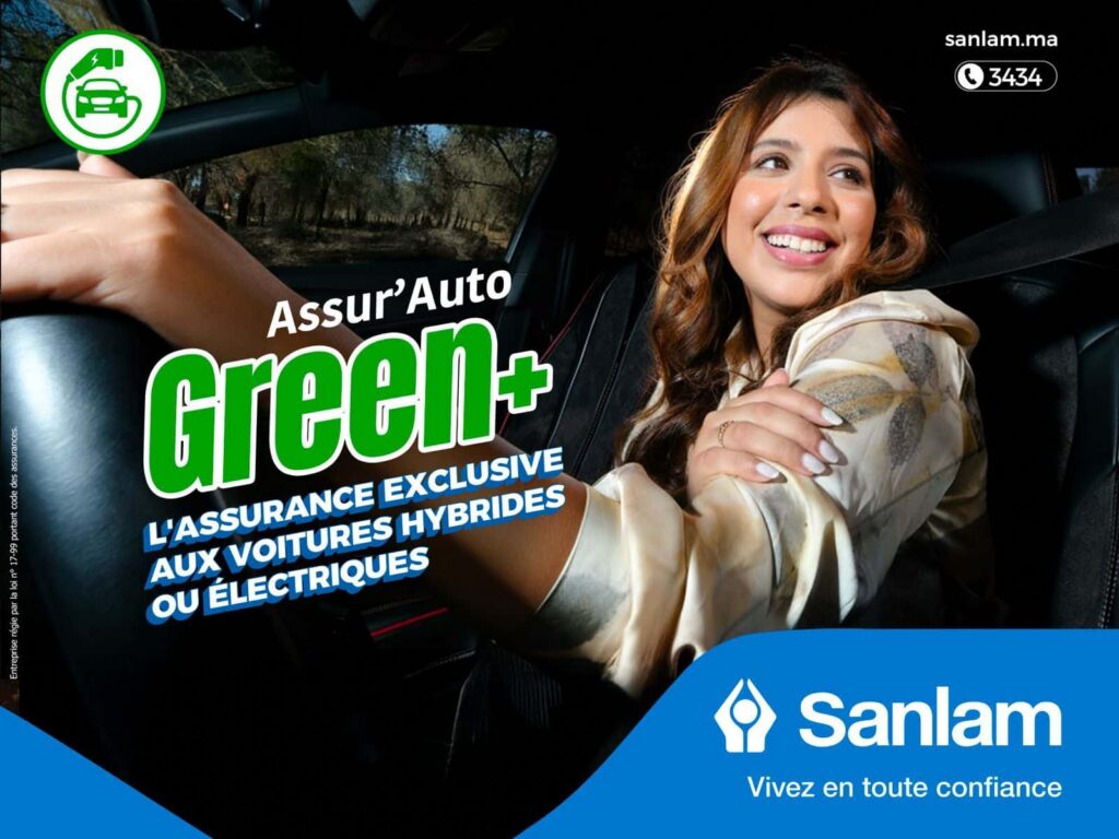 سنلام المغرب تطلق “+Assur’Auto Green” خاص بالسيارات الكهربائية