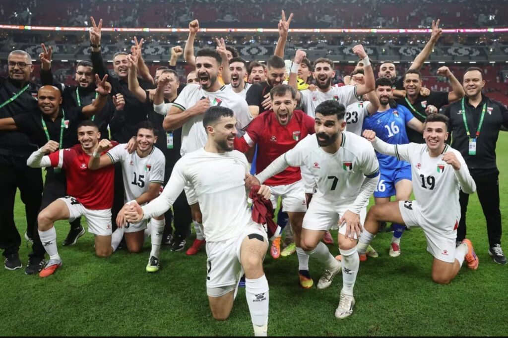 المنتخب الفلسطيني يفرض التعادل على المنتخب الوطني التونسي