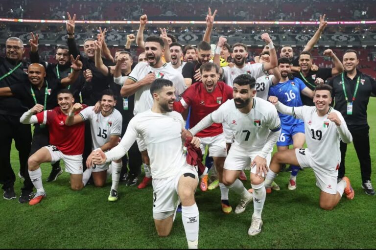 المنتخب الفلسطيني يفرض التعادل على المنتخب الوطني التونسي