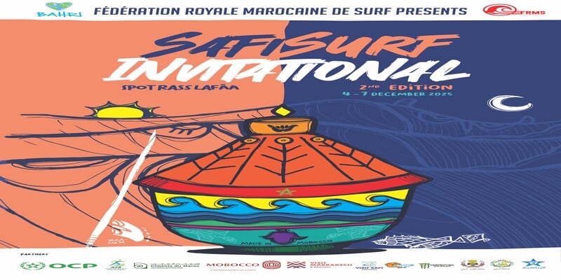 النسخة الثانية من Safi Surf Invitational تنطلق برأس الأفعى بمنافسات نهارية وليلية