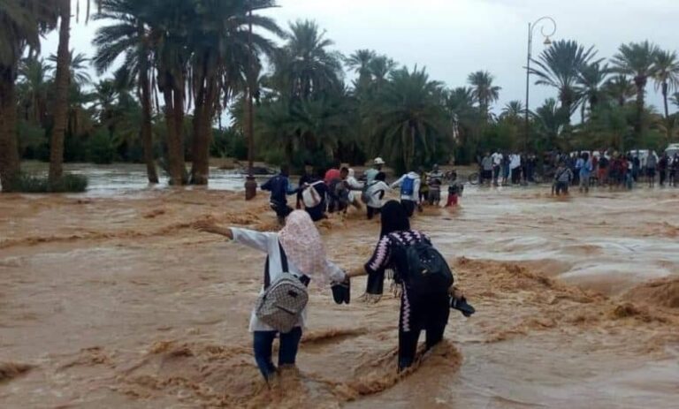 تعليق الدراسة ببرشيد وشفشاون بسبب الاضطرابات الجوية