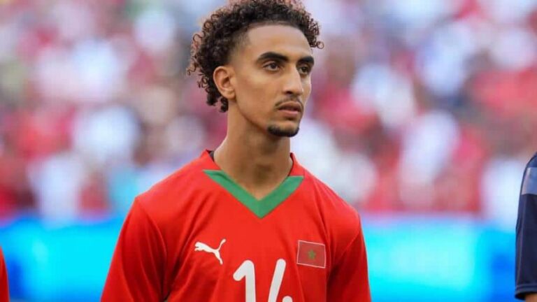 لاعب المنتخب الوطني المغربي لكرة القدم، أسامة ترغالين