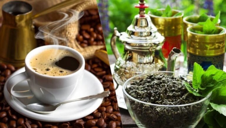 الشاي القهوة دراسة