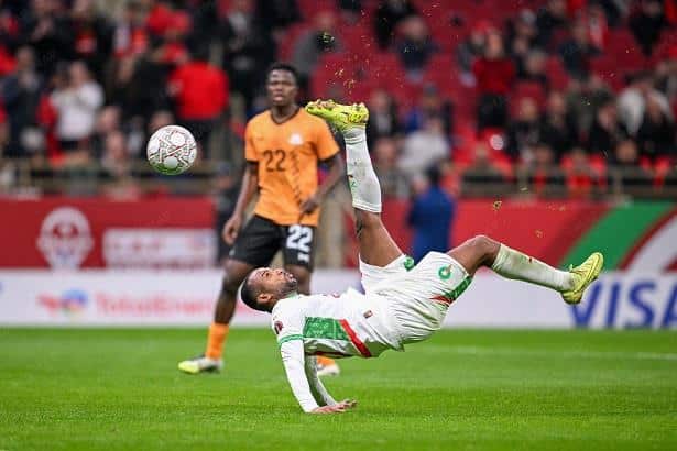 أمم إفريقيا: الكعبي "بهلواني" يهوى تسجيل الضربات المقصية