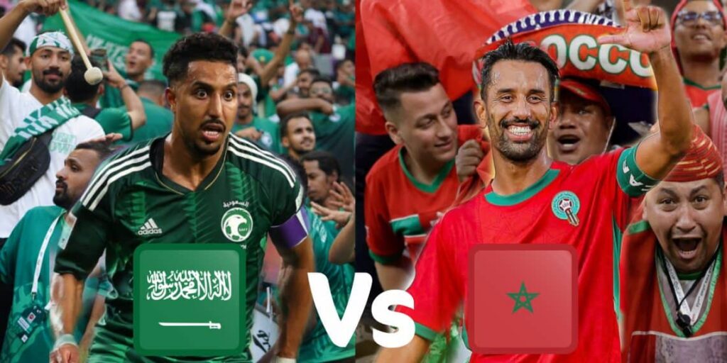 كأس العرب.. موعد مباراة المغرب المرتقبة أمام السعودية والقنوات الناقلة