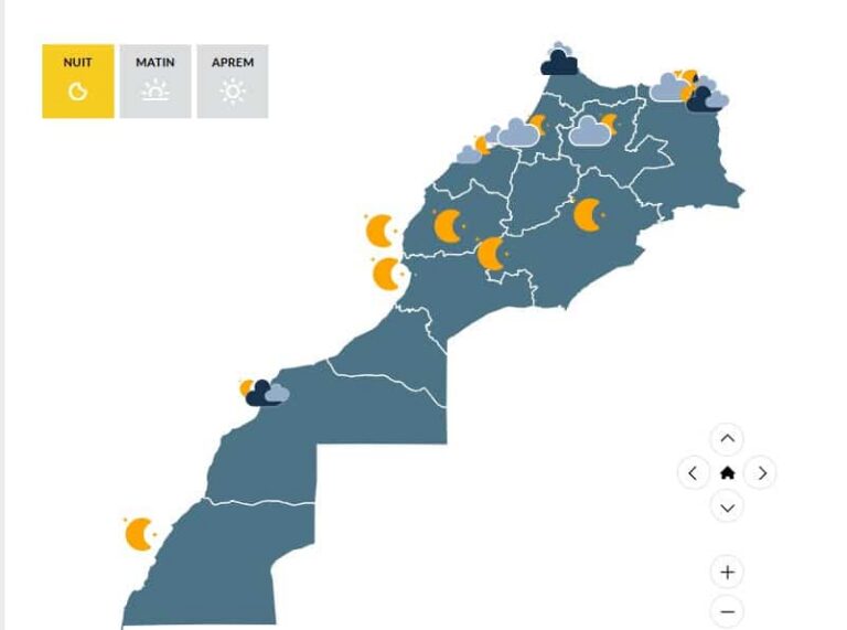 توقعات أحوال الطقس ليوم الجمعة