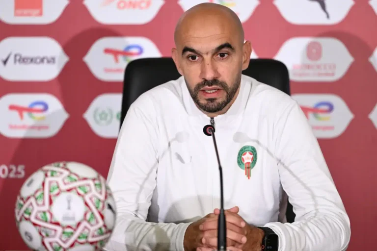 الركراكي: بعض اللاعبين لا تسعفهم دارجتهم بالحديث والتصريح فيتحولون للسخرية