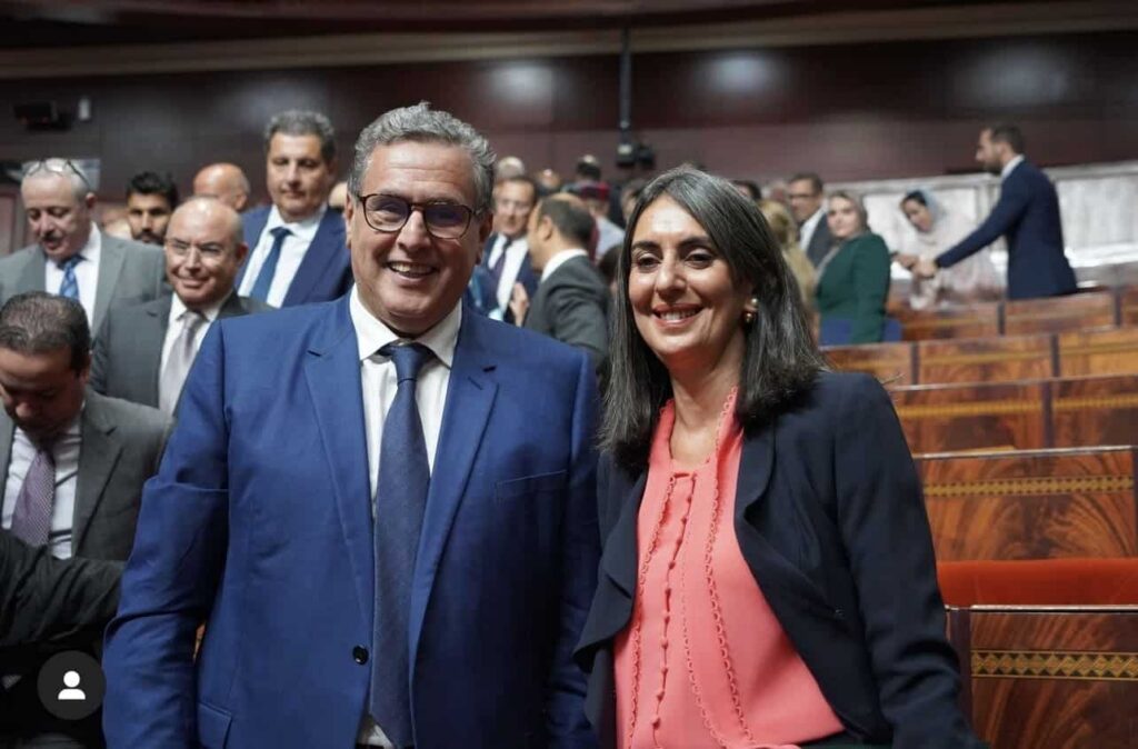 عزيز أخنوش وفتاح العلوي