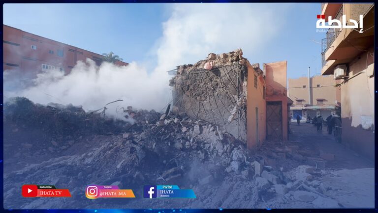 حريق يجهز على حمام شعبي بمراكش ويحوله إلى رماد