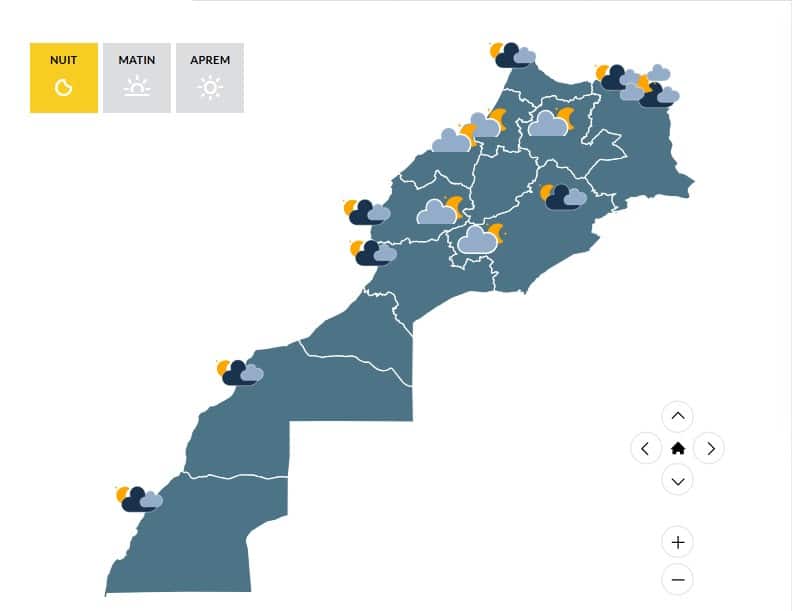 توقعات أحوال الطقس الجمعة