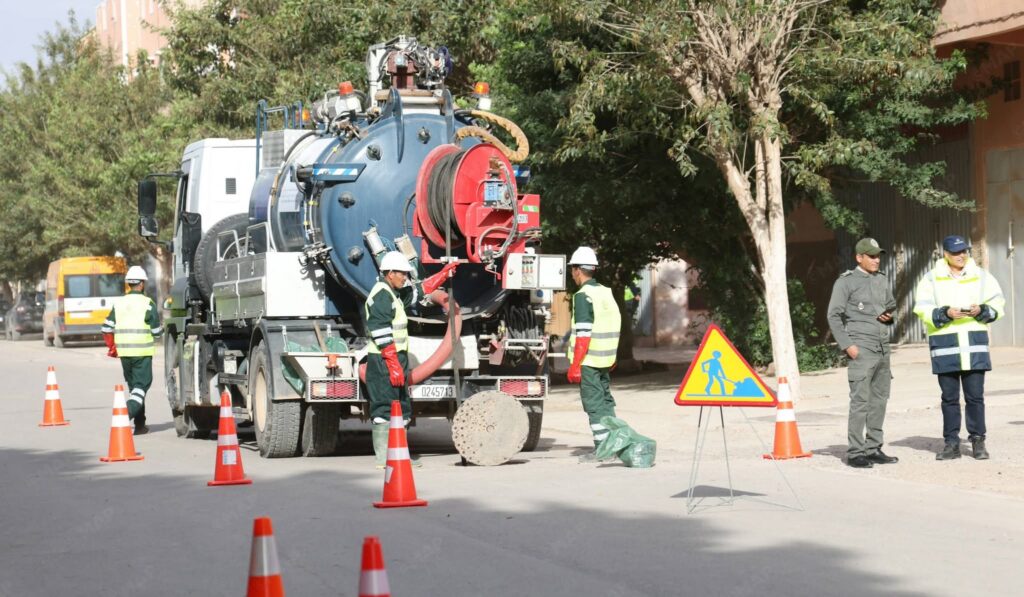 تارودانت.. تعبئة فرق ميدانية لمواجهة الاضطرابات الجوية وتأمين المحاور الطرقية