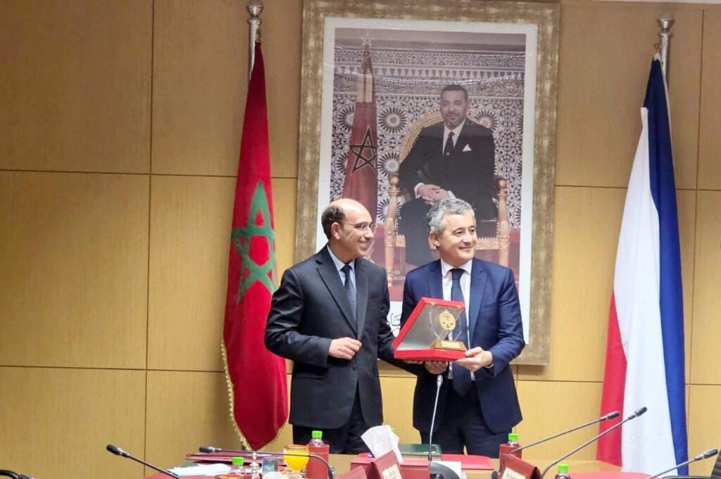 رئيس النيابة العامة يستقبل وزير العدل الفرنسي