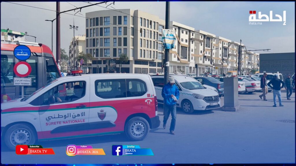 سائقو سيارات الأجرة يعرقلون السير بالحي الصناعي التشارك بالدارالبيضاء