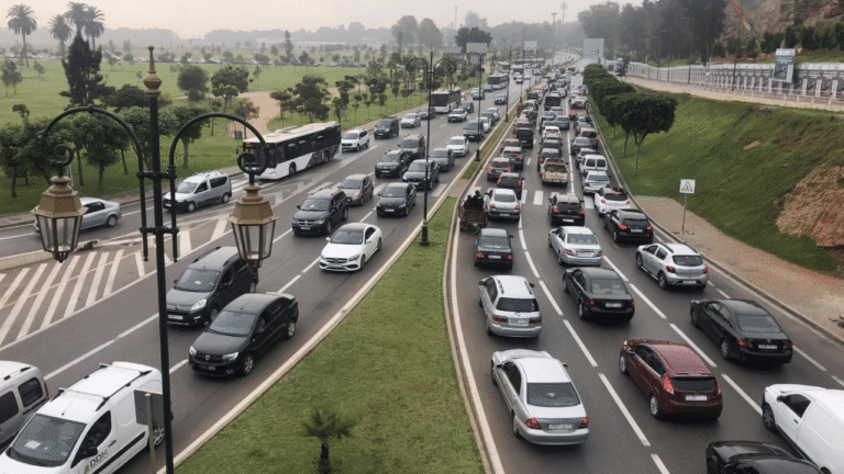 وزارة التجهيز والماء تهيب بمستعملي الطريق إلى توخي الحيطة والحذر أثناء تنقلاتهم