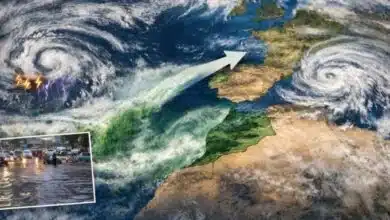 العاصفة الأطلسية “مارتا” تواصل تأثيرها على شمال المغرب