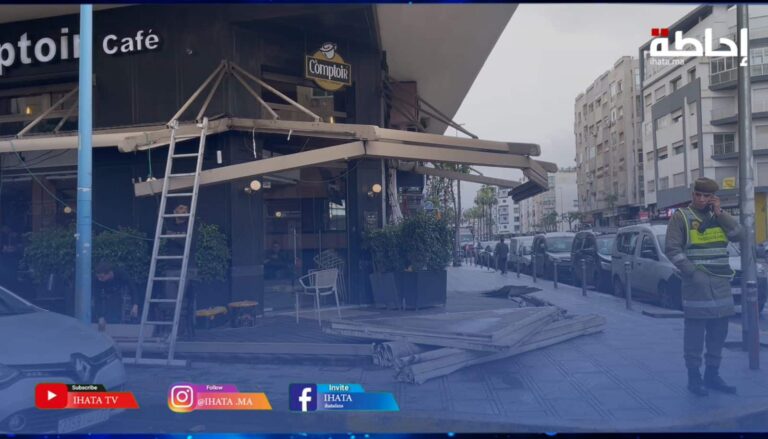 السلطات تباشر تحرير الملك العمومي بشارع 2 مارس بالدارالبيضاء