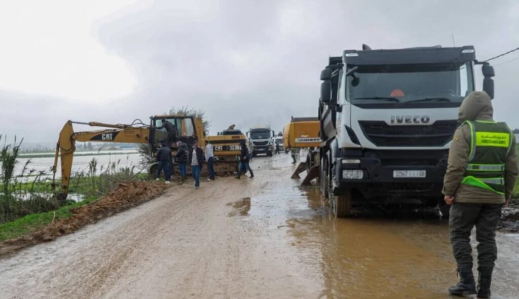 مقاطع فيديو النيابة العامة بطنجة فيضان وادي اللوكوس بمدينة القصر الكبير