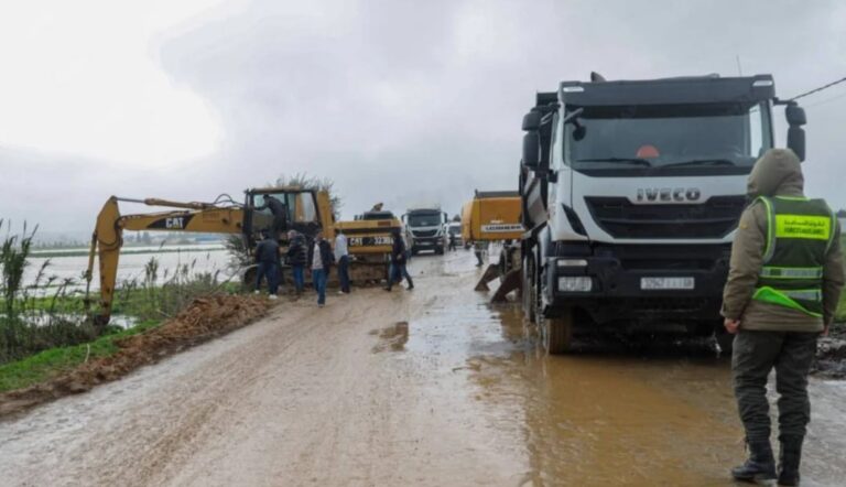 مقاطع فيديو النيابة العامة بطنجة فيضان وادي اللوكوس بمدينة القصر الكبير