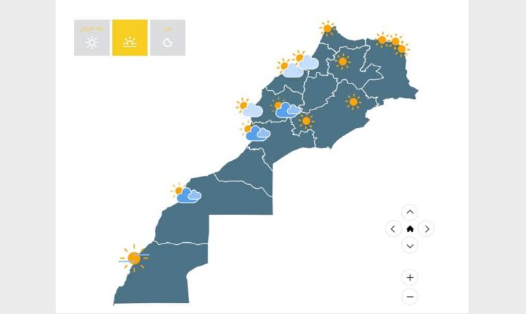 توقعات أحوال الطقس ليوم الجمعة