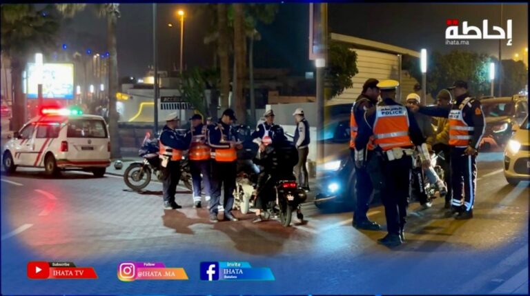 حملة أمنية مشددة على مستعملي الدراجات النارية