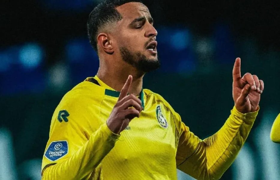 المغربي إحتارين لاعب نادي فورتونا سيتارد