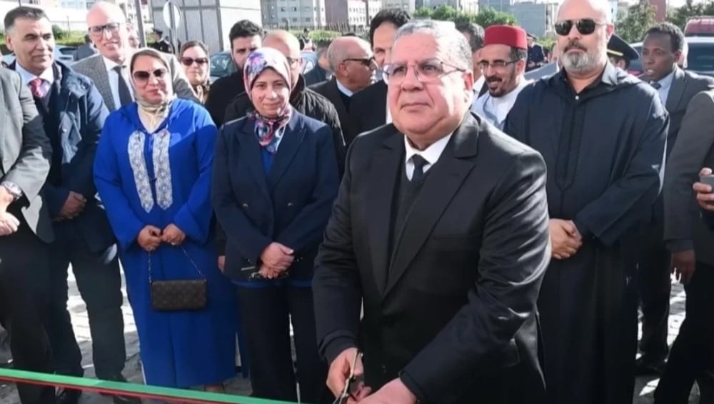 فضاء لترويج وتسويق المنتجات المحلية والمجالية، تم إحداثه لفائدة التجار والحرفيين المتضررين من الفيضانات التي شهدتها ساحة "باب الشعبة"