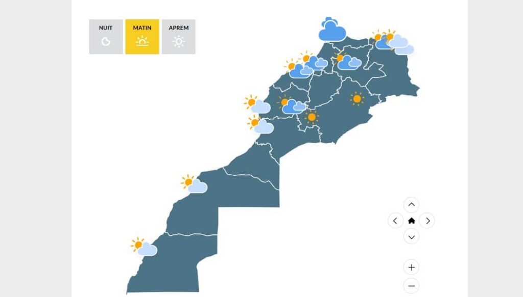 توقعات أحوال الطقس ليوم السبت