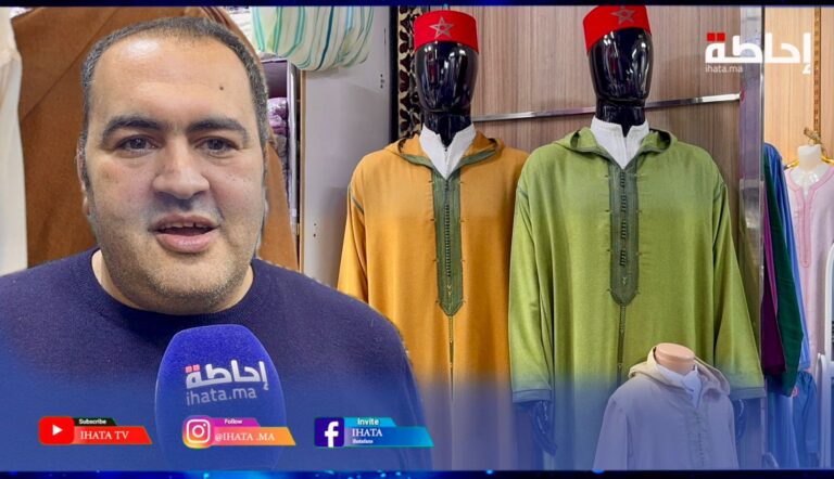 الحبوس.. إقبال موسمي على الملابس التقليدية وتزايد الطلب من الزبائن الأفارقة