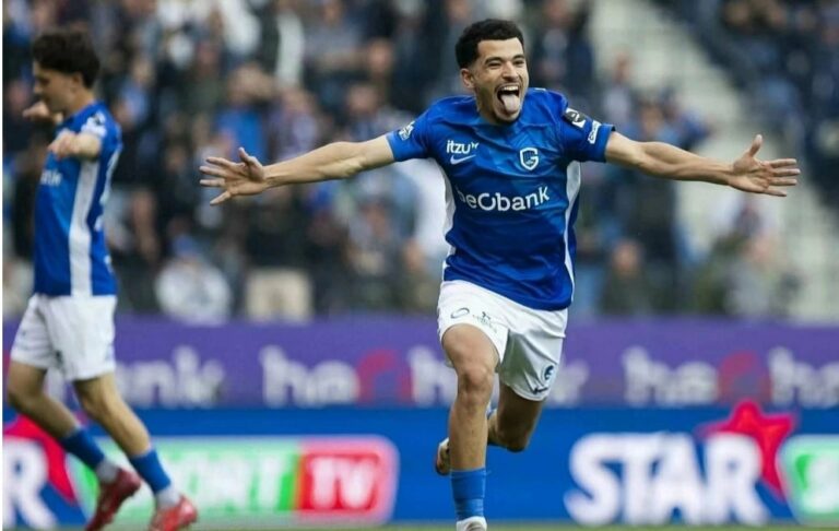 الواحدي يفتتح التسجيل ل نادي جينك أمام لاغونتواز