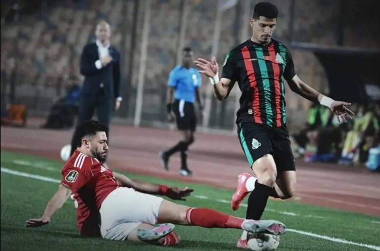 دوري أبطال إفريقيا.. الجيش الملكي يتعادل بالقاهرة مع الأهلي المصري ويتأهل إلى ربع النهائي