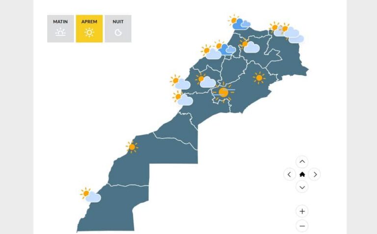 توقعات المديرية العامة للأرصاد الجوية