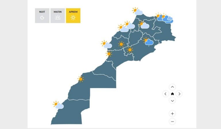 توقعات أحوال الطقس لليوم الخميس