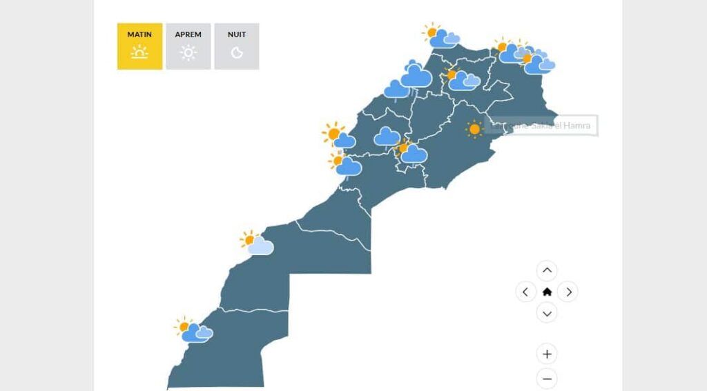 المديرية العامة للأرصاد الجوية سحب منخفضة تتميز الحالة الجوية عامة بطقس بارد