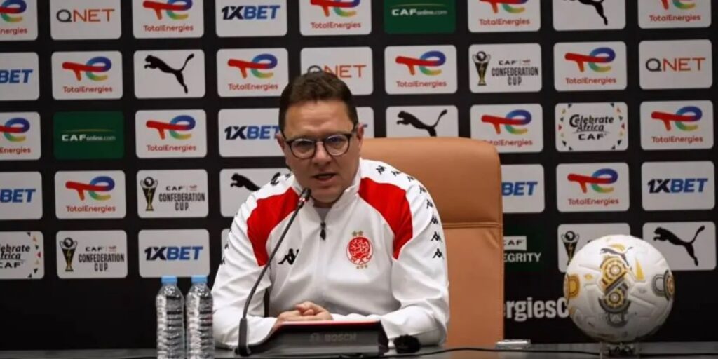 محمد أمين بنهاشم، مدرب الوداد الرياضي