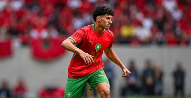 أيوب أمايموني مع المنتخب المغربي