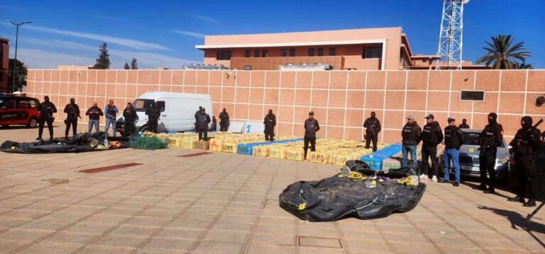 حجز مخدر الشيرا بضواحي الدار البيضاء