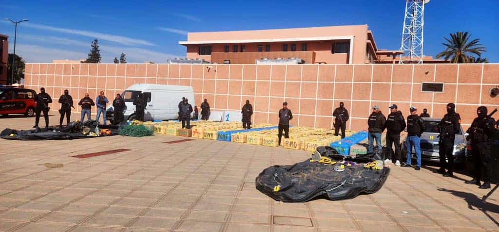 حجز مخدر الشيرا بضواحي الدار البيضاء