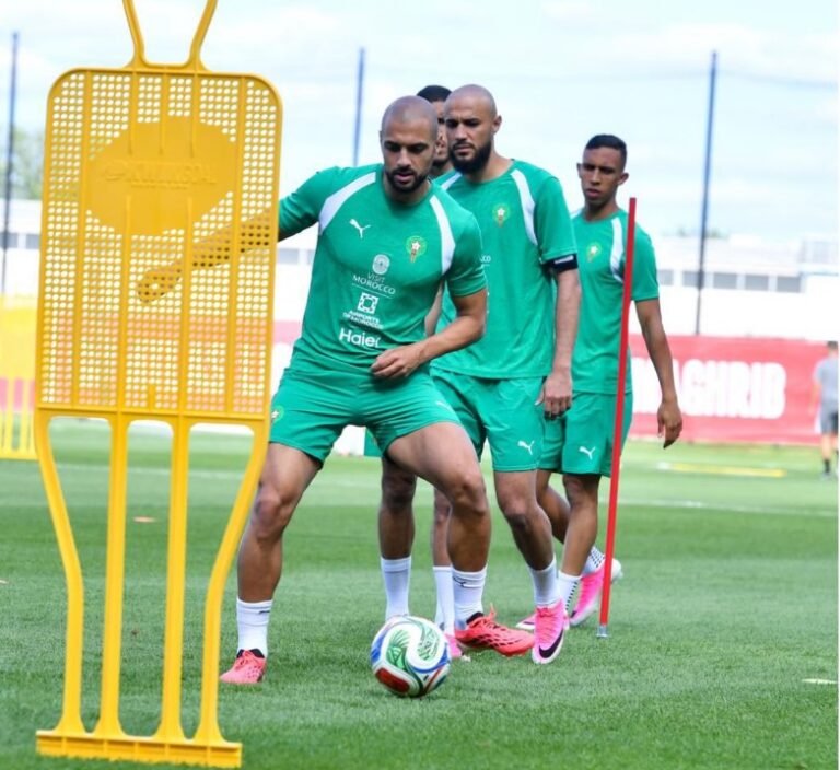 استعدادات المغرب لمواجهة إسكتلندا