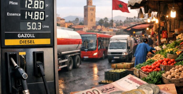 تأثير ارتفاع أسعار المحروقات على أثمان المواد الاستهلاكية والنقل بالمغرب