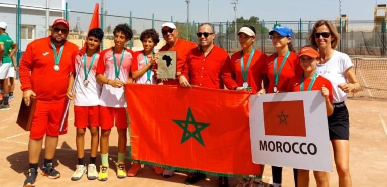 المنتخب المغربي لكرة المضرب يتألق في البطولة الإفريقية لأقل من 14 سنة