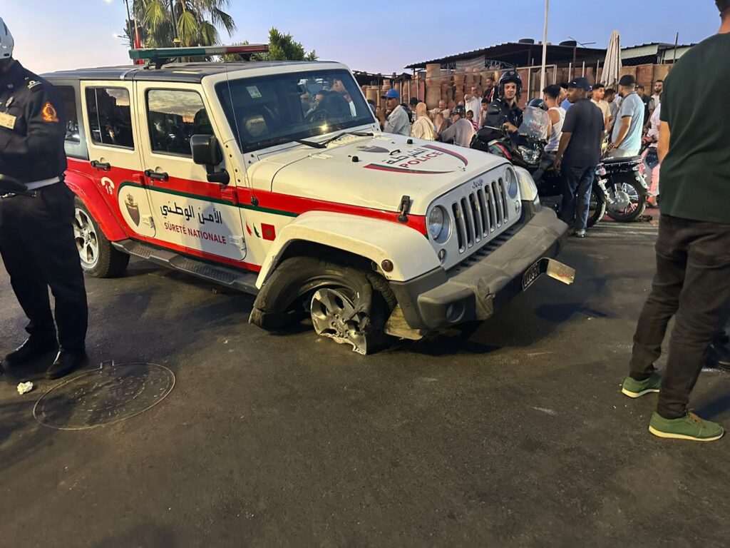 توقيف مشتبه فيه بسرقة سيارة وظيفية بمراكش بعد مطاردة أمنية