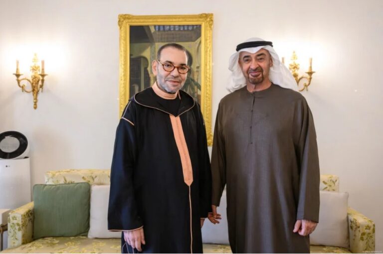 محمد السادس ومحمد بن زايد