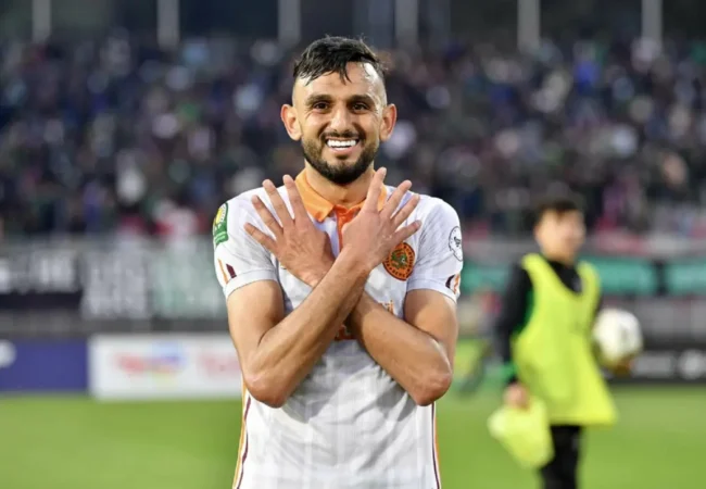 إيقاف حمزة الموساوي.. الكاف يعاقب لاعب نهضة بركان بسنتين بسبب المنشطات