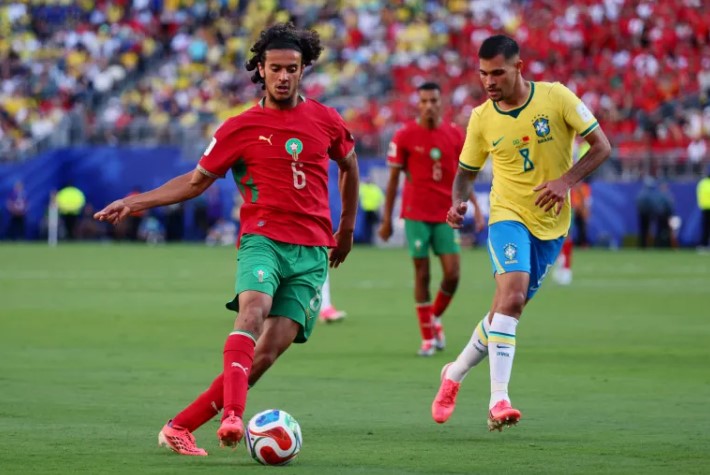 هل تعرض أيوب بوعدي للظلم بعد مباراة المغرب والبرازيل