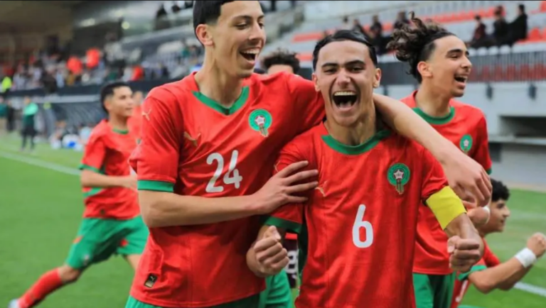 المنتخب المغربي لأقل من 17 سنة يهزم مصر ويتوج بطلا لبطولة شمال إفريقيا