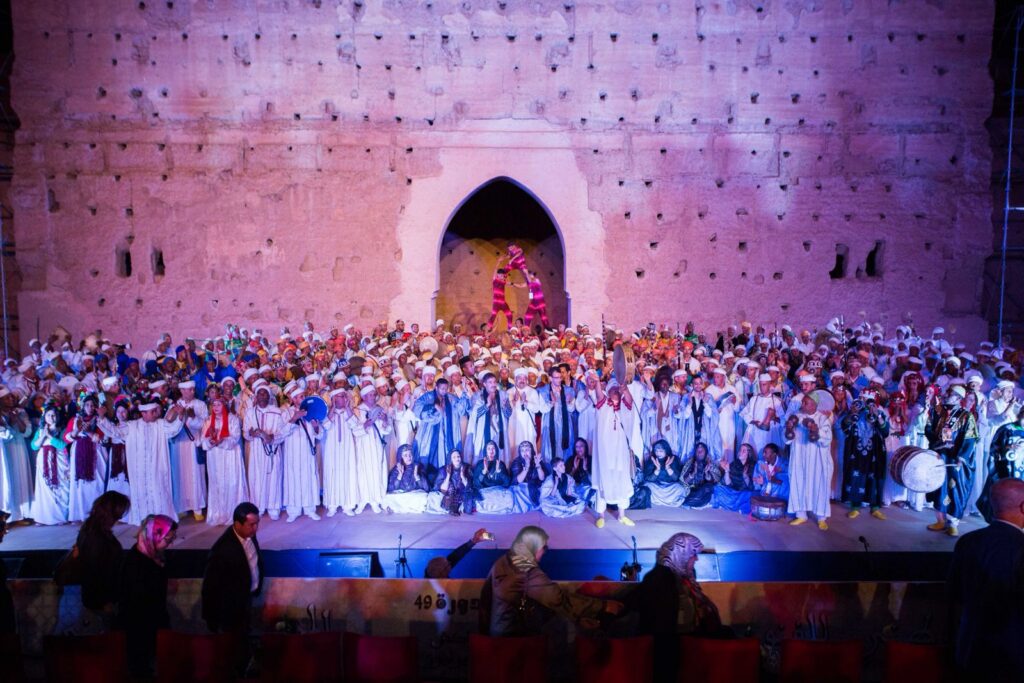 المهرجان الوطني للفنون الشعبية بمراكش 2026.. تفاصيل الدورة 55 وتكريم زينة الداودية