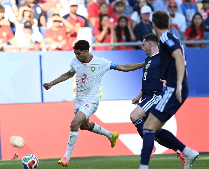 المنتخب المغربي رقم قياسي في كأس العالم الإعلام التركي يشيد بفوز المغرب على إسكتلندا